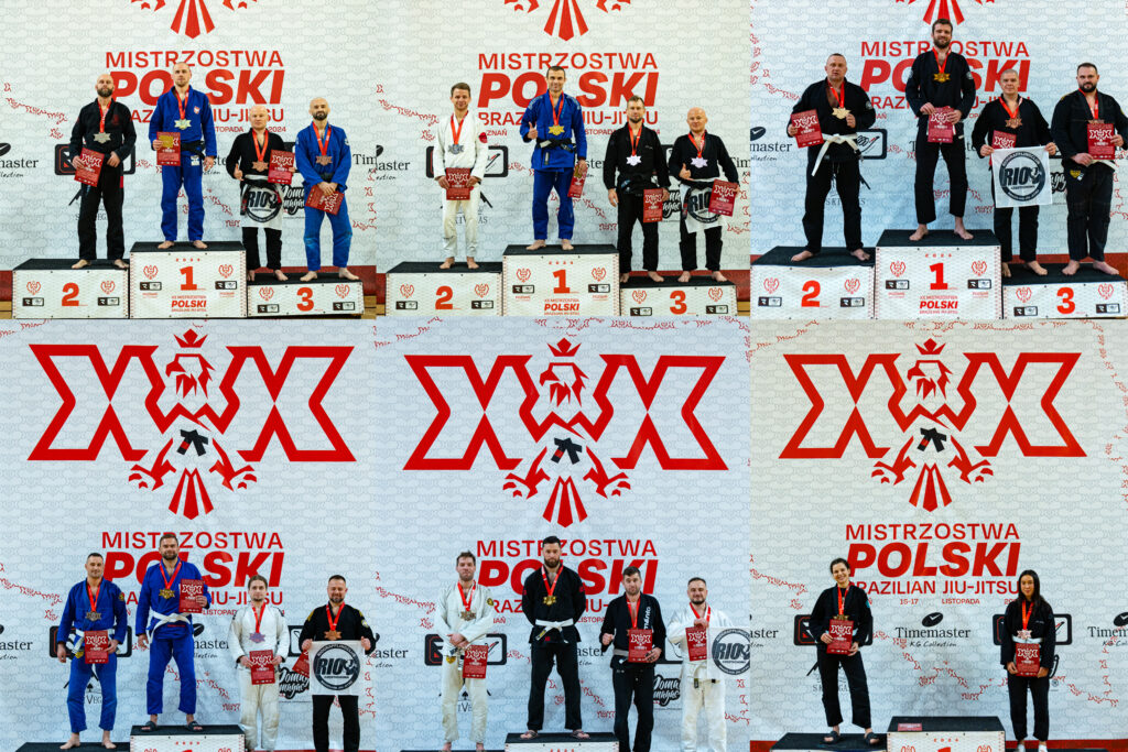 OGROMNE SUKCESY NA XX MISTRZOSTWACH POLSKI W BRAZYLIJSKIM JIU-JITSU!