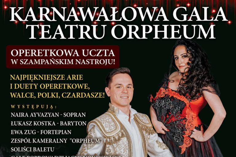 KARNAWAŁOWA GALA TEATRU ORPHEUM W KŁOBUCKU