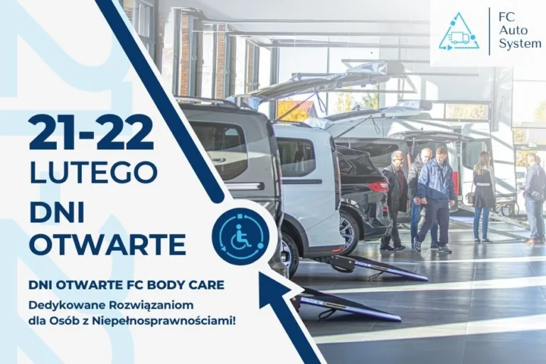 DNI OTWARTE FC BODY CARE - WSZYSTKIE ROZWIĄZANIA DLA OSÓB Z NIEPEŁNOSPRAWNOŚCIAMI W JEDNYM MIEJSCU!