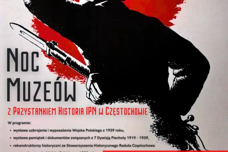 Noc Muzeów w Częstochowie już dziś! „Do broni!” w Przystanku Historia IPN