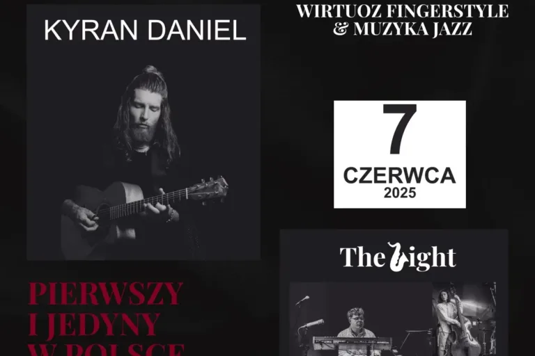 Muzyczne święto fingerstyle i jazzu – jedyny koncert Kyrana Daniela w Polsce!