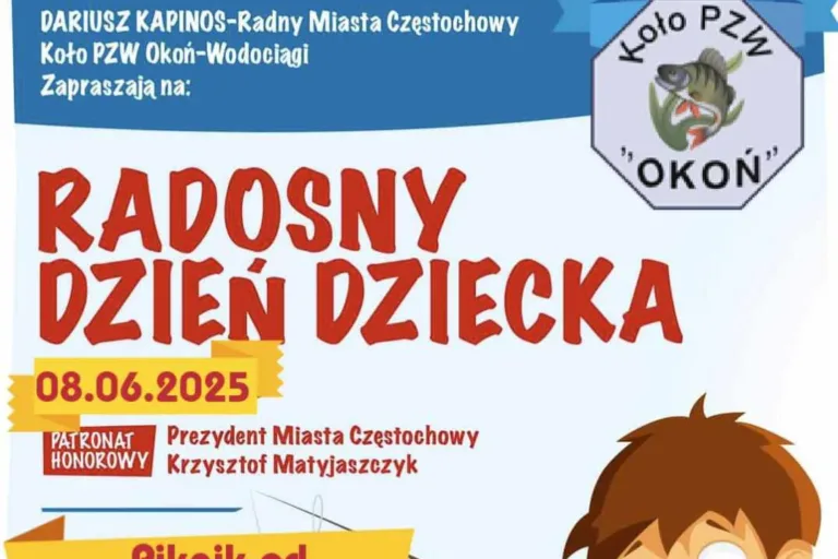 Radosny Dzień Dziecka nad Zbiornikiem Wodociągów – Święto Radości i Wędkarskiej Pasji!