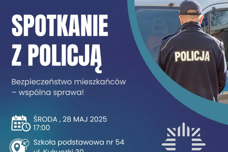 Północ rozmawia o bezpieczeństwie – otwarte spotkanie z Policją już 28 maja