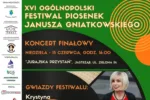 MUZYKA, WSPOMNIENIA I EMOCJE – XVI OGÓLNOPOLSKI FESTIWAL PIOSENEK JANUSZA GNIATKOWSKIEGO W PORAJU