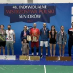 TRZY MEDALE DLA NASZYCH ZAWODNIKÓW NA 46. INDYWIDUALNYCH MISTRZOSTWACH POLSKI SENIORÓW W BADMINTONIE