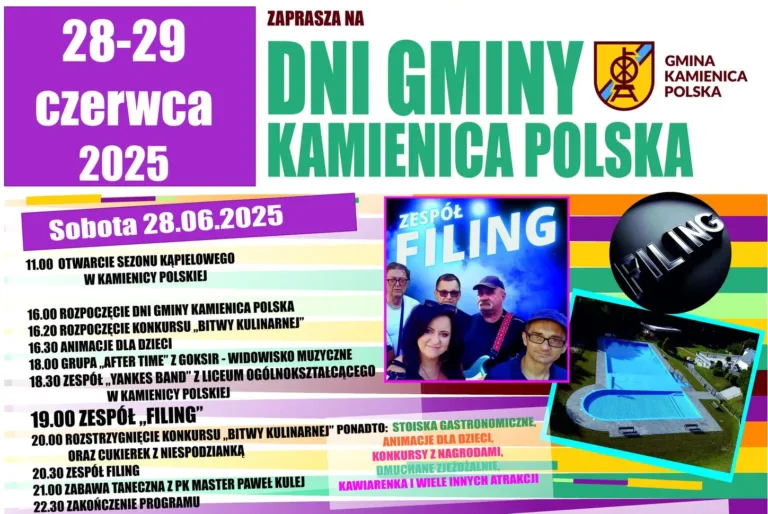 Święto Rodzinne i Muzyczne – Dni Gminy Kamienica Polska 2025