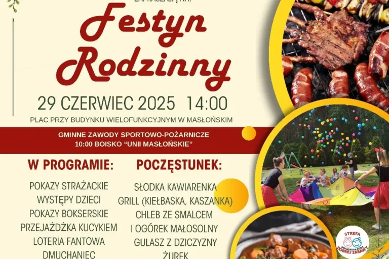 RODZINNA ZABAWA W MASŁOŃSKIM – FESTYN PEŁEN ATRAKCJI