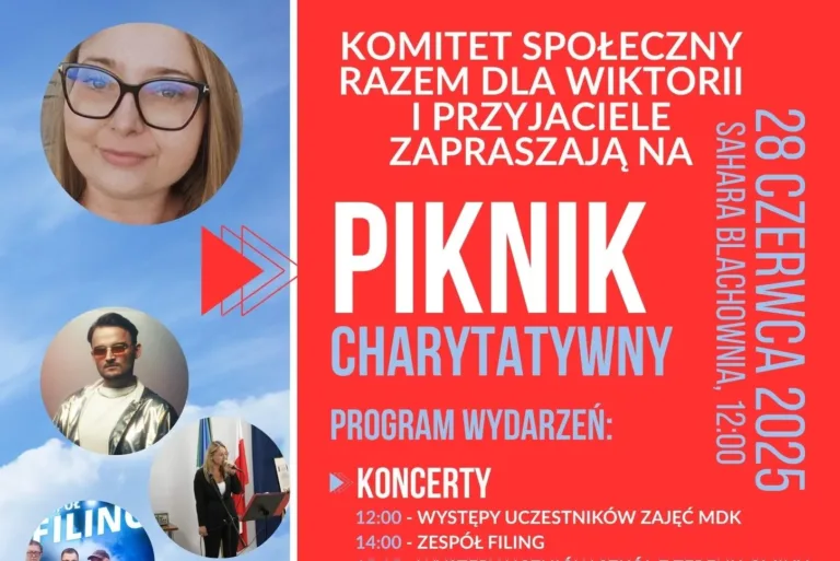 PIKNIK CHARYTATYWNY DLA WIKTORII – RAZEM MOŻEMY WIĘCEJ