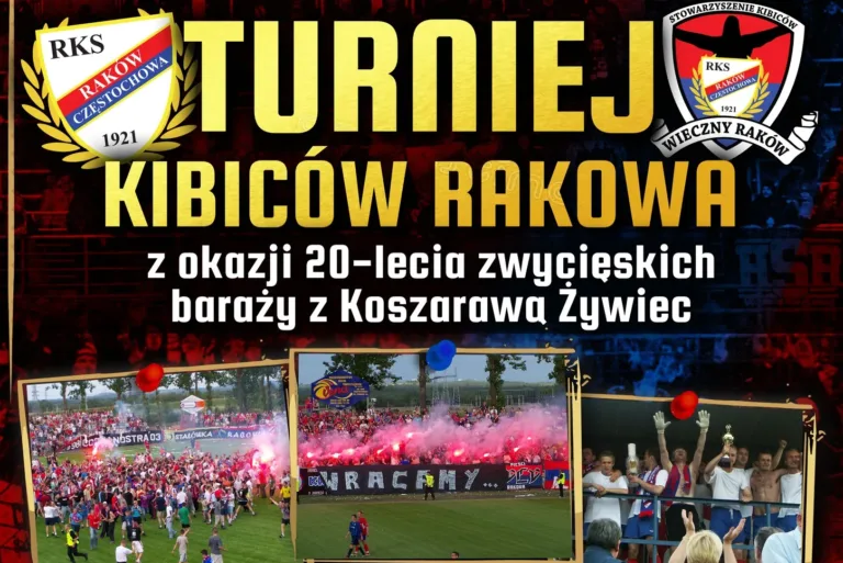 TURNIEJ KIBICÓW RAKOWA – 20-LECIE BARAŻY Z KOSZARAWĄ ŻYWIEC