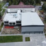 POSTĘPY NA BUDOWIE ZESPOŁU SZKOLNO-PRZEDSZKOLNEGO W KALEI