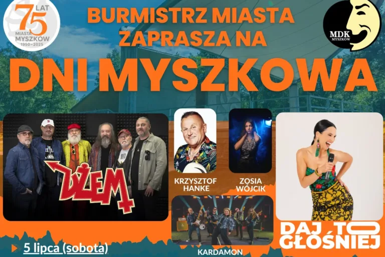 ŚWIĘTO MIASTA – DNI MYSZKOWA 2025