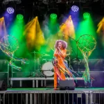 Mezo, Stachursky i Farba na scenie Jurajska Summer Festival.