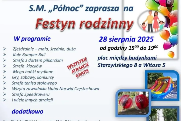 WIELKI FESTYN RODZINNY NA PÓŁNOCY