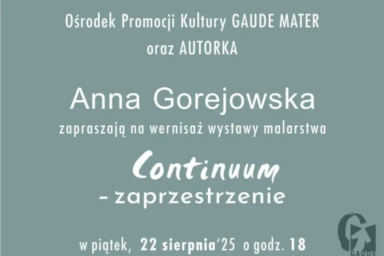 SURREALNE OBRAZY ANNY GOREJOWSKIEJ W GAUDE MATER