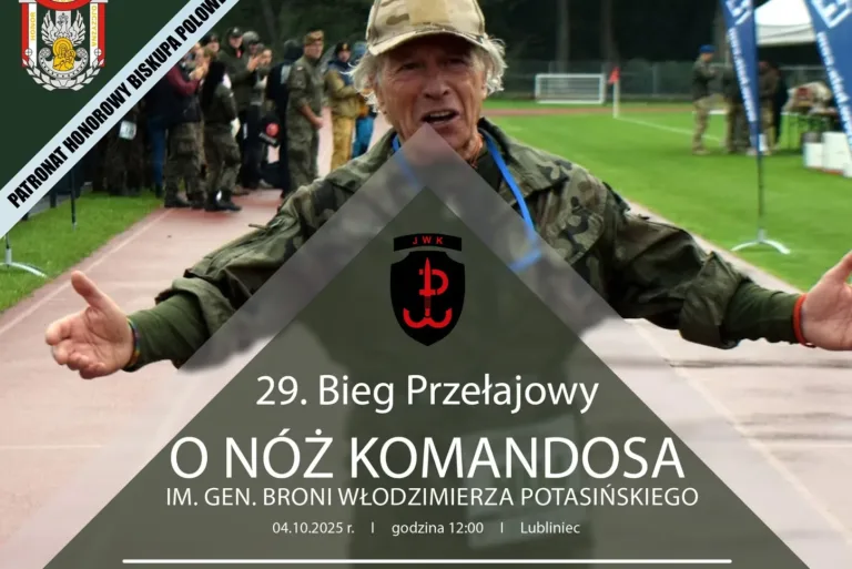 Lubliniec szykuje się na 29. Bieg Przełajowy „O Nóż Komandosa”