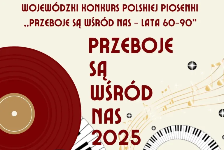 PRZEBOJE NASZYCH LAT – WOJEWÓDZKI KONKURS POLSKIEJ PIOSENKI W RĘDZINACH