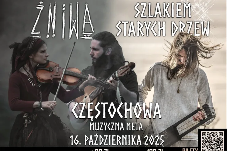 Muzyczny rytuał w sercu Częstochowy – „Żniwa i Szlakiem Starych Drzew” już 16 października!