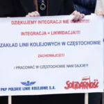 CZĘSTOCHOWA BRONI SWOJEGO ZAKŁADU LINII KOLEJOWYCH