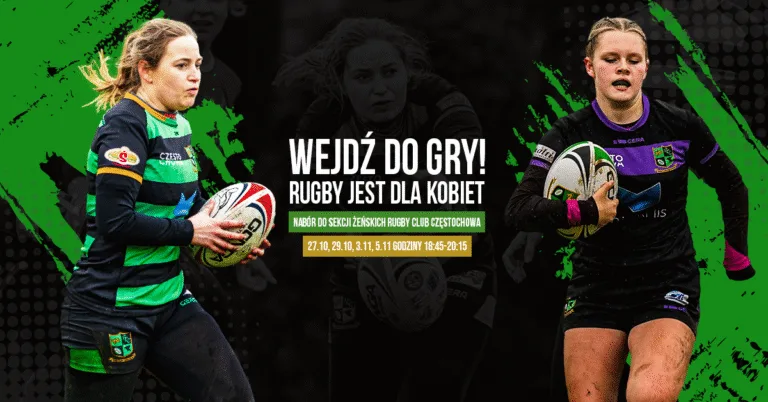 RUGBY JEST DLA KOBIET! OTWARTE TRENINGI W CZĘSTOCHOWIE