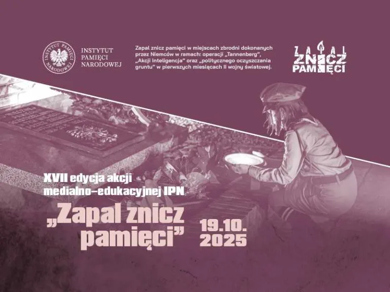 ZAPAL ZNICZ PAMIĘCI – HOŁD OFIAROM NIEMIECKICH ZBRODNI Z 1939 ROKU