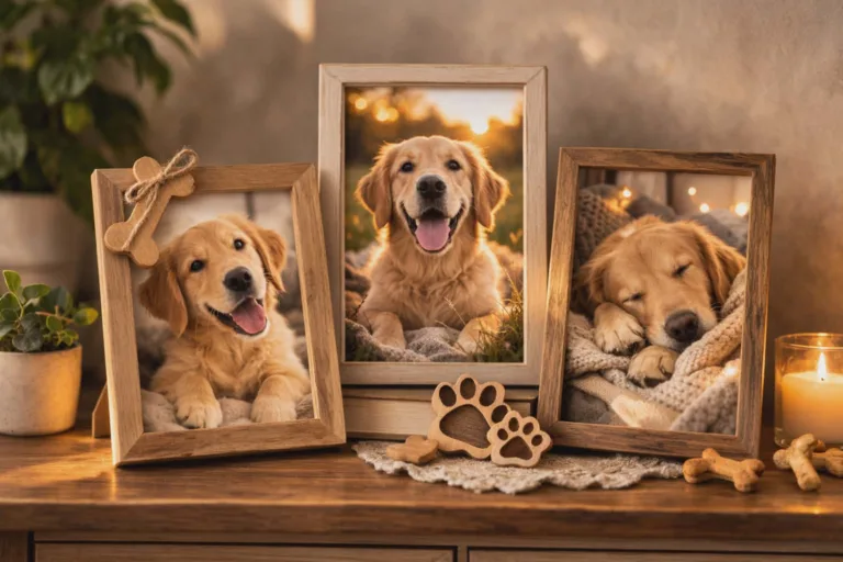 Psia miłość w ramce. Nowy trend w domach zwierzolubów