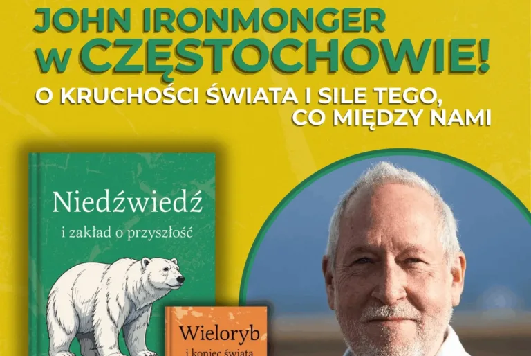 Wyjątkowe spotkanie autorskie w Częstochowie. John Ironmonger odwiedzi Hotel Arche
