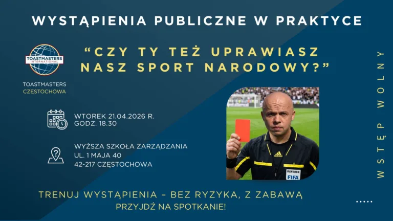 PRZESTAŃ NARZEKAĆ, ZACZNIJ MÓWIĆ