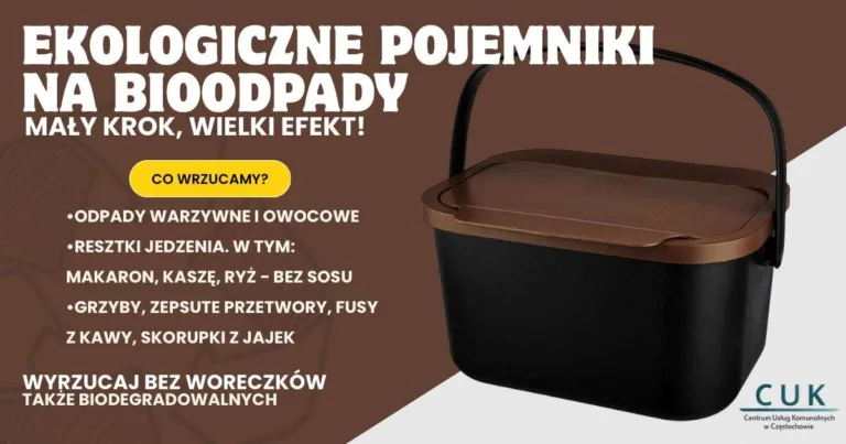 BIOODPADY OGARNIĘTE – CZĘSTOCHOWA DZIAŁA DALEJ