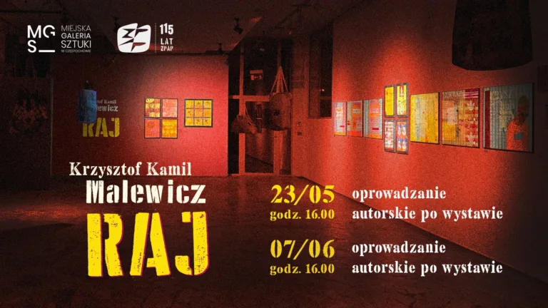 SPOTKANIE Z ARTYSTĄ WOKÓŁ WYSTAWY „RAJ”
