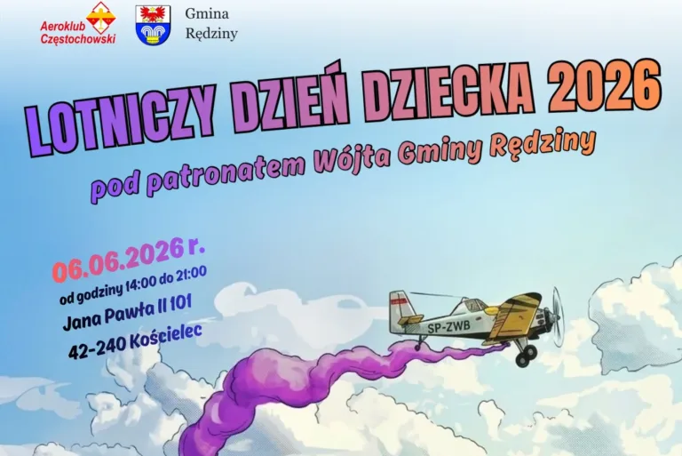 Lotniczy Dzień Dziecka na Lotnisku Rudniki