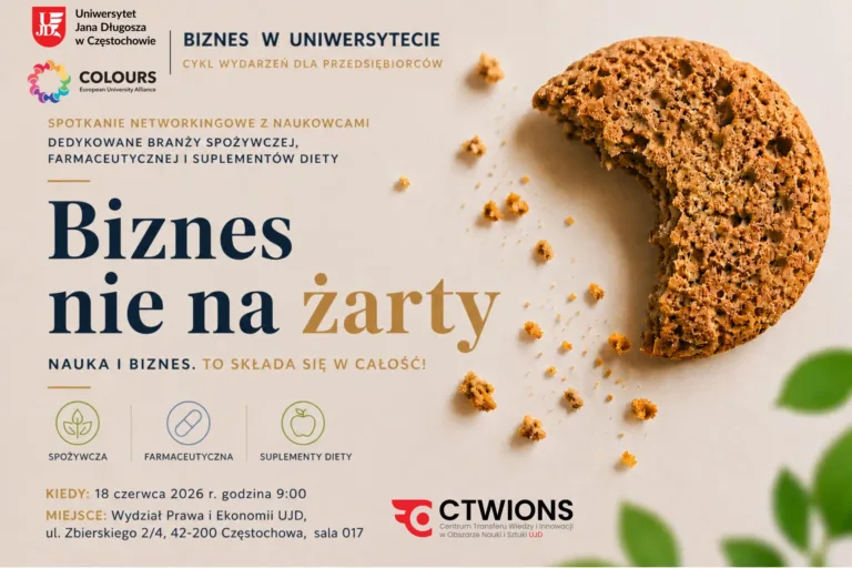 Biznes i nauka przy jednym stole. Uniwersytet Jana Długosza zaprasza przedsiębiorców