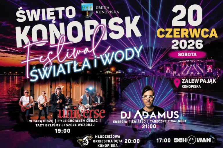 ŚWIĘTO KONOPISK ROZŚWIETLI ZALEW PAJĄK