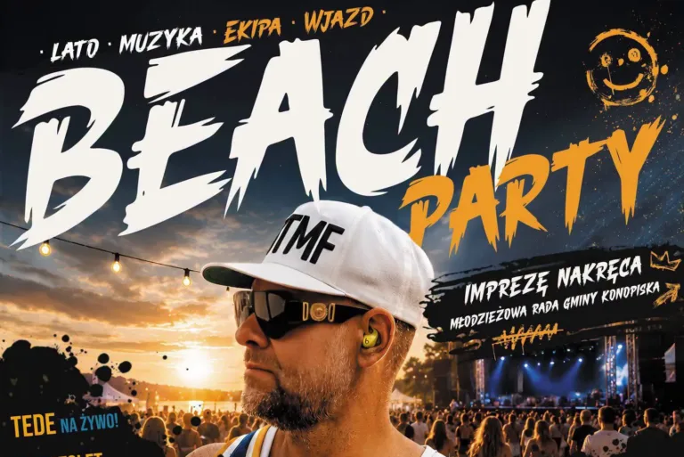 KONOPISKA W RYTMIE LATA. TEDE GWIAZDĄ BEACH PARTY