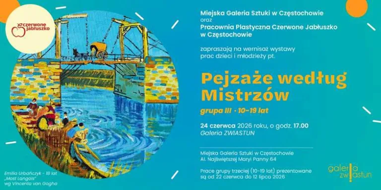 Młodzi artyści odkrywają „Pejzaże według Mistrzów”