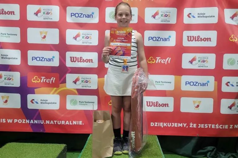 TOSIA STERCZEWSKA PODBIŁA POZNAŃ. TRIUFM W PHO3NIX KIDS CUP MASTERS