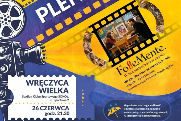 LETNIE KINO POD CHMURKĄ ZAWITA DO WRĘCZYCY WIELKIEJ