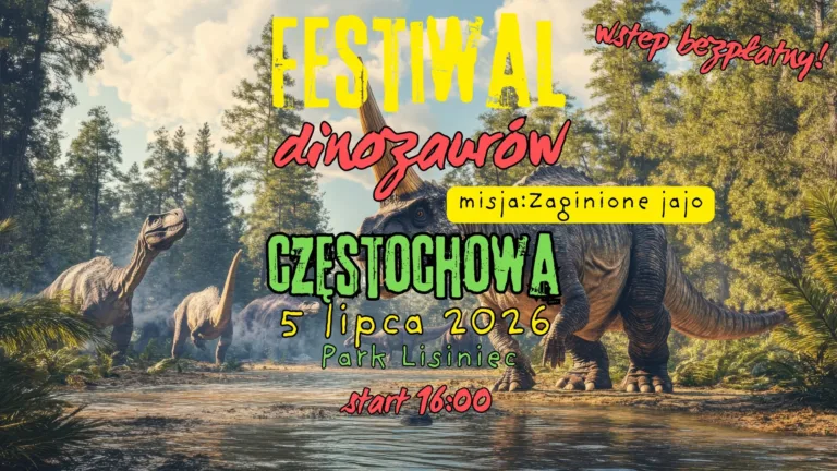DINOZAURY OPANUJĄ PARK LISINIEC!