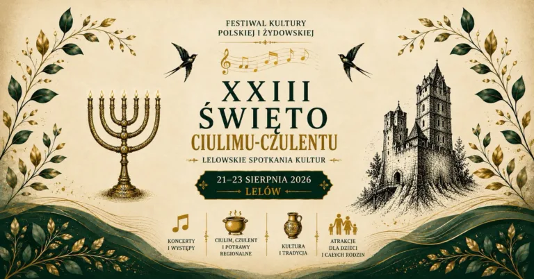 LELÓW ZNÓW POŁĄCZY POLSKĄ I ŻYDOWSKĄ KULTURĘ. TRZY DNI PEŁNE MUZYKI I TRADYCJI
