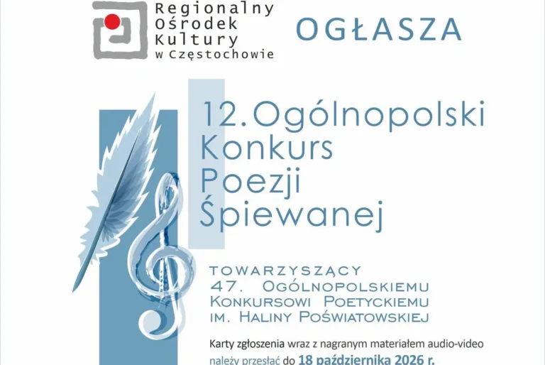 MASZ MUZYKĘ W SERCU? KONKURS POEZJI ŚPIEWANEJ CZEKA!