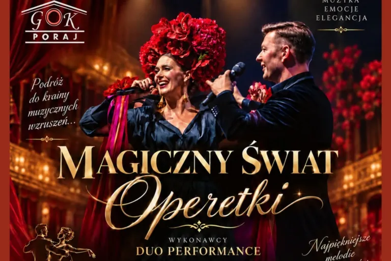 OPERETKOWE MELODIE ZAWŁADNĄ PORAJEM. WIECZÓR PEŁEN MUZYKI I ELEGANCJI