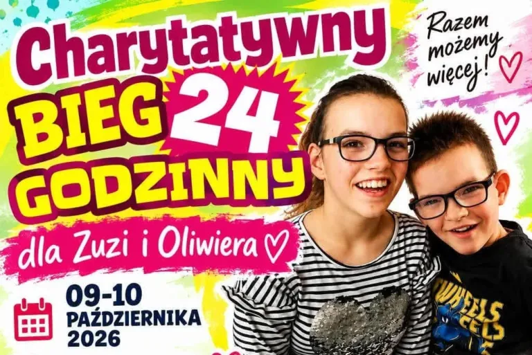 24 GODZINY, TYSIĄCE KROKÓW I JEDEN WAŻNY CEL. MARSZOBIEG DLA ZUZI I OLIWIERA