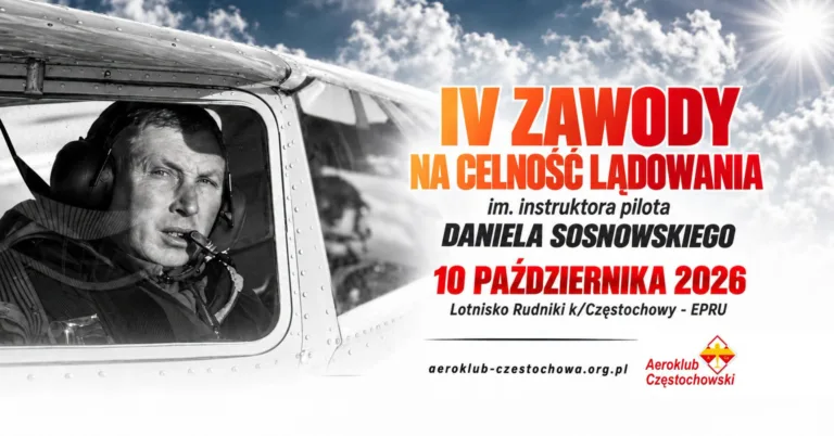 PILOCI WRÓCĄ NA LOTNISKO RUDNIKI. LICZYĆ SIĘ BĘDZIE KAŻDY METR