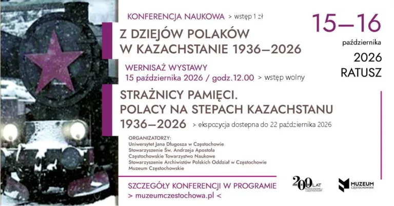 CO ŁĄCZY CZĘSTOCHOWĘ Z KAZACHSTANEM? O TYM BĘDĄ MÓWIĆ W RATUSZU