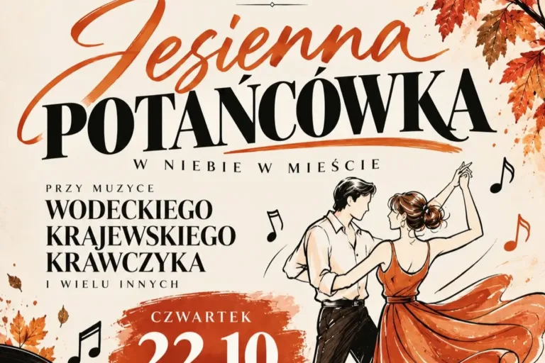 JESIENNY WIECZÓR, MUZYKA I PARKIET. CZAS NA POTAŃCÓWKĘ W CZĘSTOCHOWIE