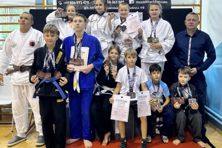MUSASHI ŻARKI LETNISKO NAJLEPSZE NA JURZE! MŁODZI ZAWODNICY ZDOMINOWALI TURNIEJ JU-JITSU