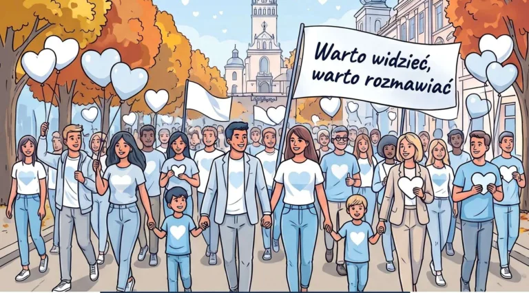 BIAŁE SERCA PRZEJDĄ PRZEZ CZĘSTOCHOWĘ. WAŻNY GEST I WAŻNY TEMAT